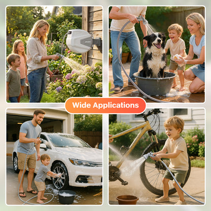 Ayleid Retractable Garden Hose Reel,1/2 in x 65 ft Wall Mounted Hose Reel, with 9- Function Sprayer Nozzle, Any Length Lock/Slow Return System/Wall Mounted/180°Swivel Bracket (Grey)